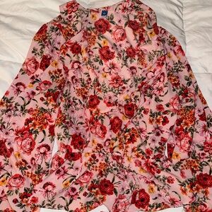 Old Navy Pink Floral Kids Dress